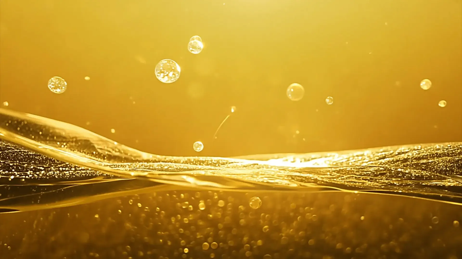 Sparkling Gold Particle Background for Title Animation